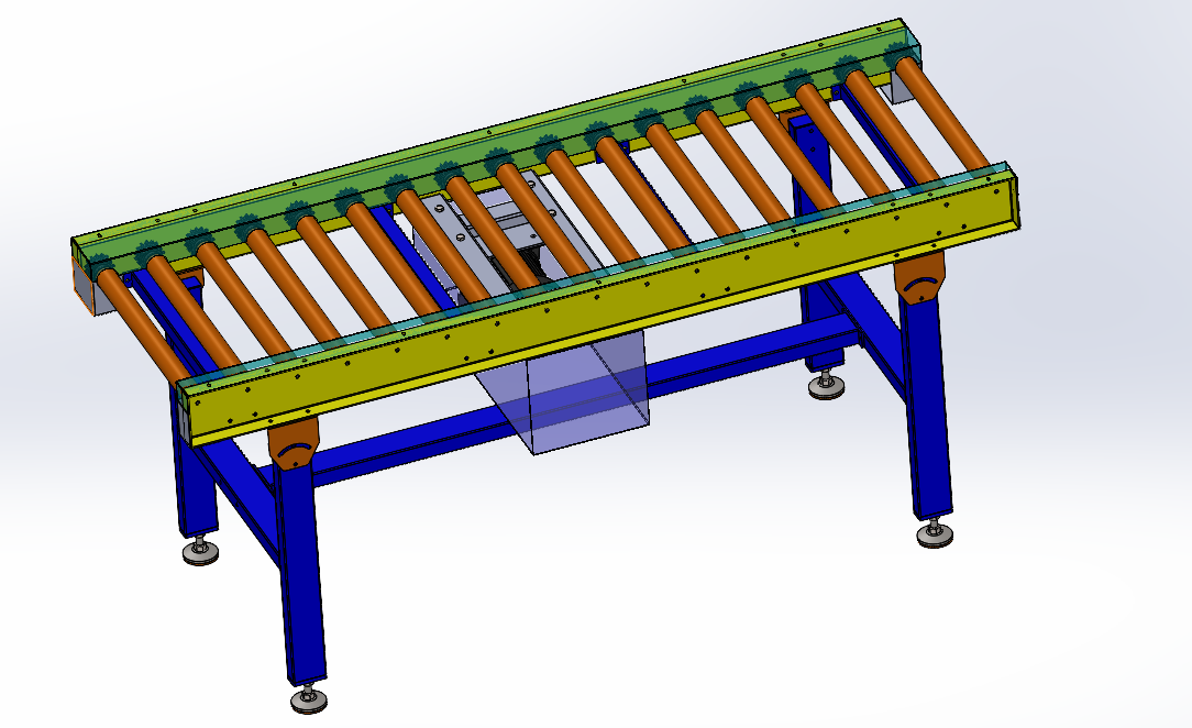 气动滚筒升降机